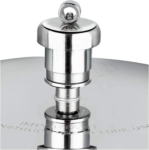 Pressure Cooker Stainless Steel – Outer Lid - 10 Liter – Induction Base Cooke... - Picture 8 of 9