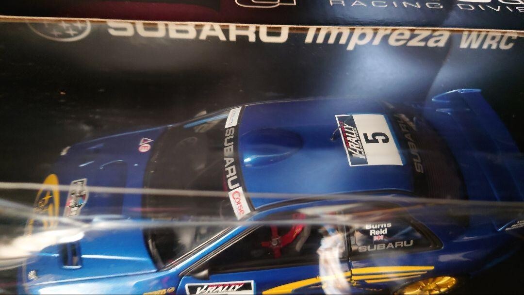 autoart 1/18 スバル インプレッサ WRX 1999 #5 AUTOart 1 18 Subaru Impreza WRX 1999 Diecast Model Car Blue