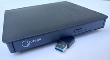 Gotega External DVD/CD/Burner Driver. NEW  Black 