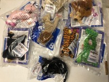 McDonalds Happy Meal Toy 2001 MIP Animal Alley Complete Set 1-8 BRAND NEW