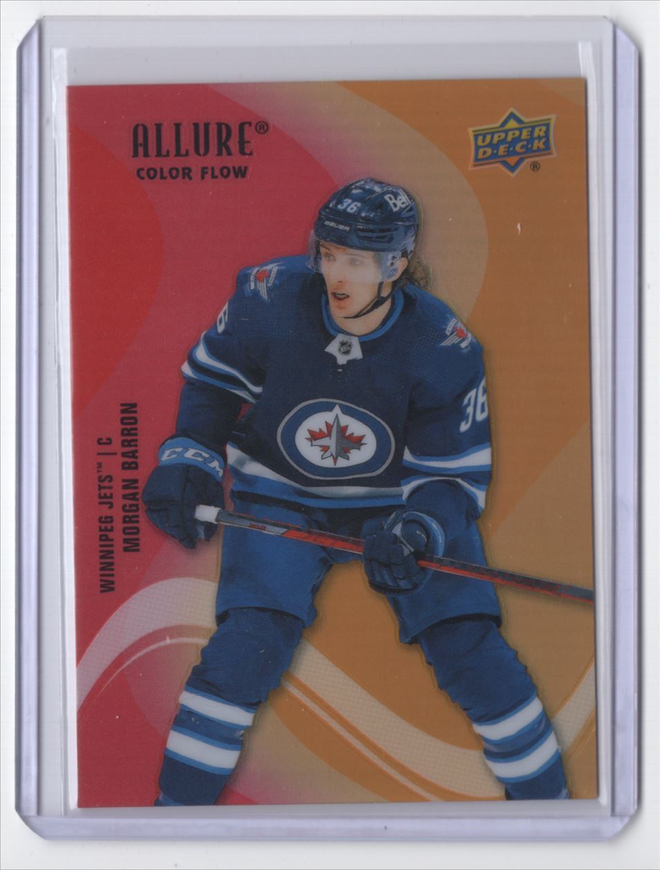 2022-23 Red-Orange SP Morgan Barron New York Rangers #SF-96