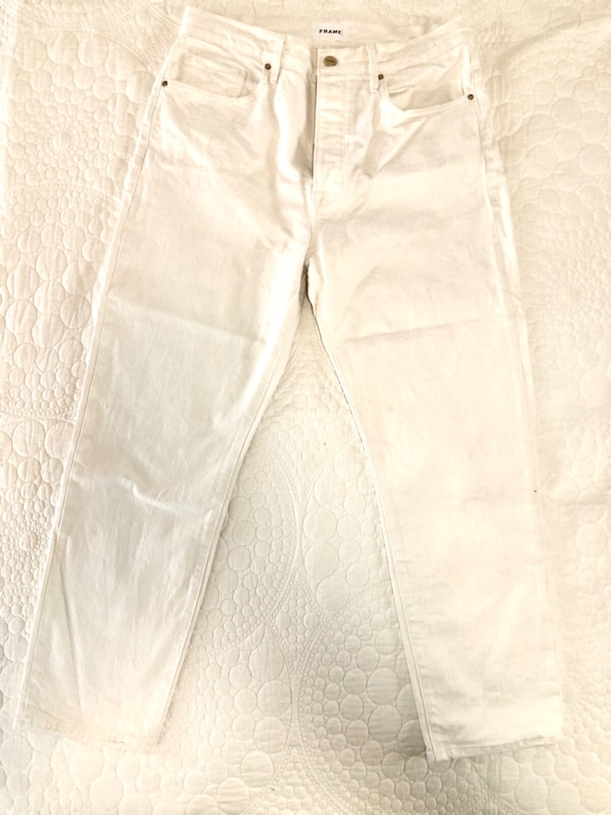 Frame "Le original" off white ankle jean, size 31 Gem