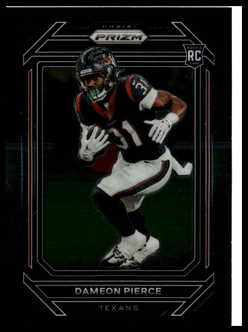 2022 Panini Chronicles #PB-25 Dameon Pierce Prizm Black