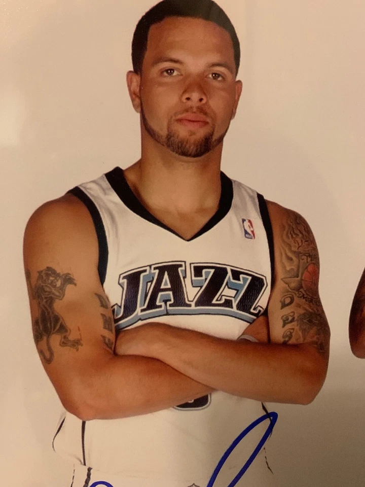 Deron Williams and Carlos Boozer Signed Utah Jazz 11x14 Photo PSA/DNA J15369 - Image 4 of 4
