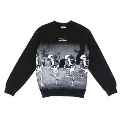 Disney Store The Skeleton Dance Sweatshirt Erwachsene Silly Symphony Extra Small XS