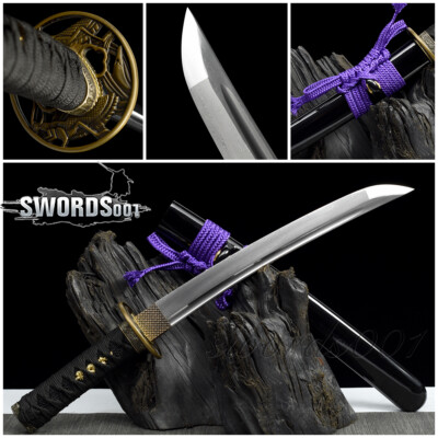 20 Inch Folded Steel Tanto Self-defence Sharp Mini Katana Japanese Mantis Sword