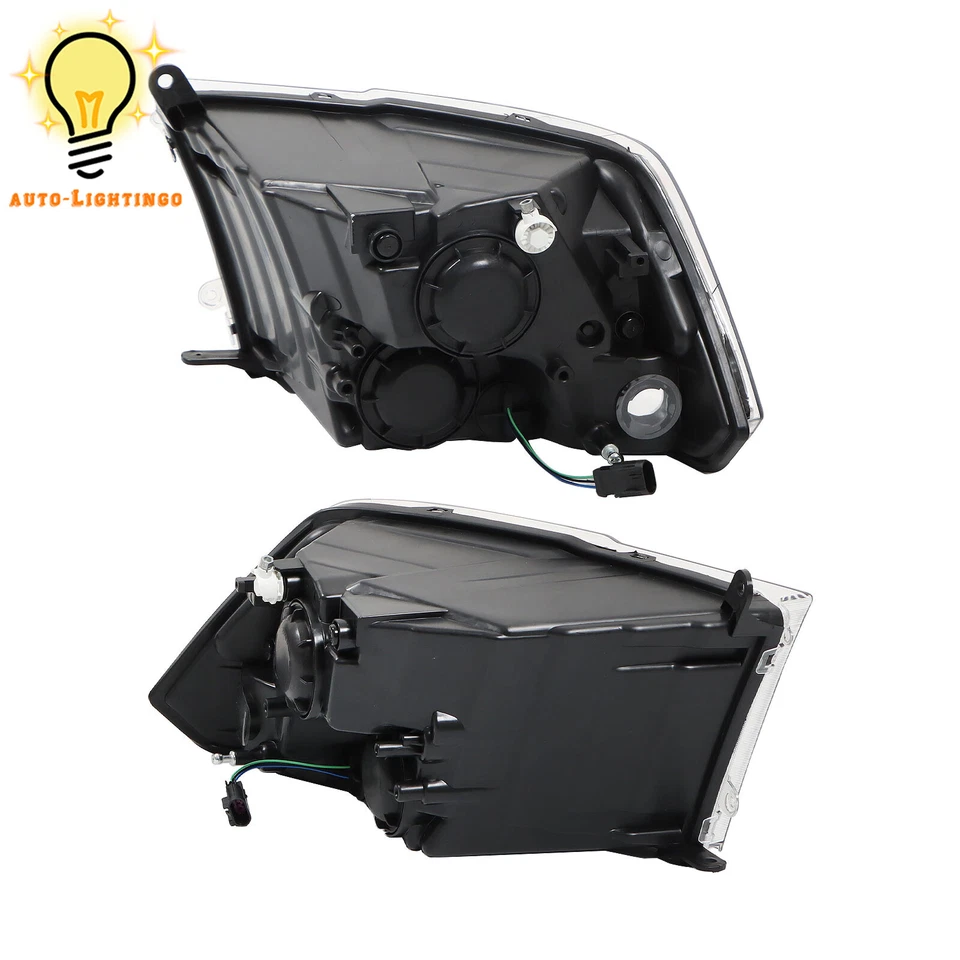 Faros halógenos izquierdo y derecho para Dodge Ram 1500-3500 2009-2015 2016 2017 2018 Foto 4 de 4
