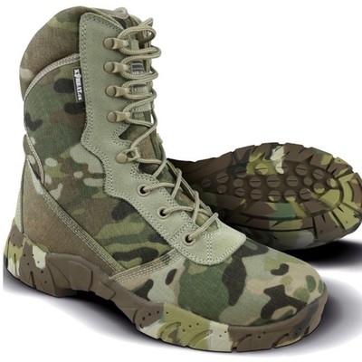 camouflage boots