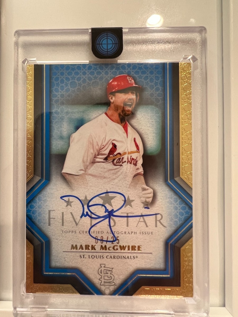 2023 Topps Five Star Mark McGwire Autograph Auto 08/25 #FSA-MMC 