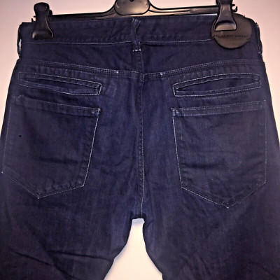 Raf By Raf Simons Designer Slim Fit Blue Jeans size 33