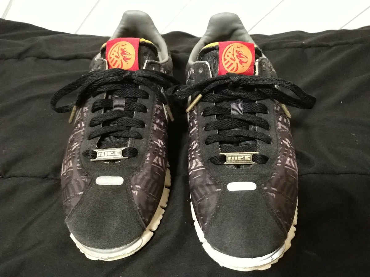 Nike Cortez Year of the Horse 2014. Mens 8.5. 634432 001. Black