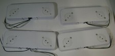 Florescent Lamp Holder Fixed End Light Sockets 2 sets, holds 4 lights.
