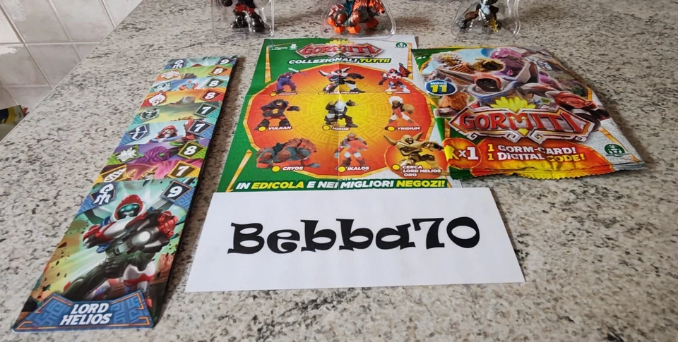 GORMITI 2021 WAVE 11: LA COLLEZIONE COMPLETA 9 PERSONAGGI CON CARTE - NUOVI! - Immagine 4 di 4
