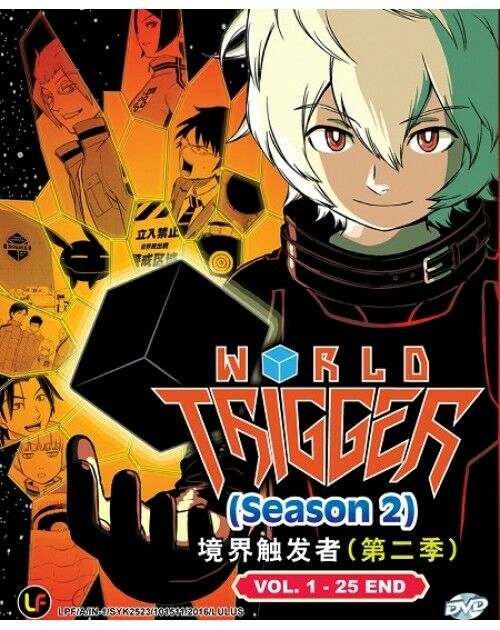 DVD WORLD TRIGGER Season 1+2 Vol. 1-75 END English Sub All Region FREESHIP