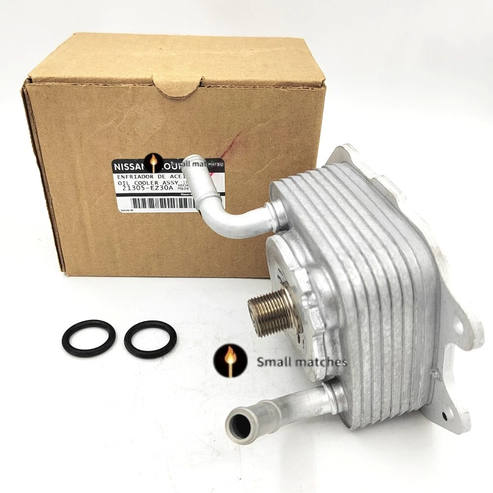 NEW OEM Oil Cooler （21305-EZ30A） For Nissan Armada NV Titan INFINITI QX56 QX80 — 第 2/4 张图片