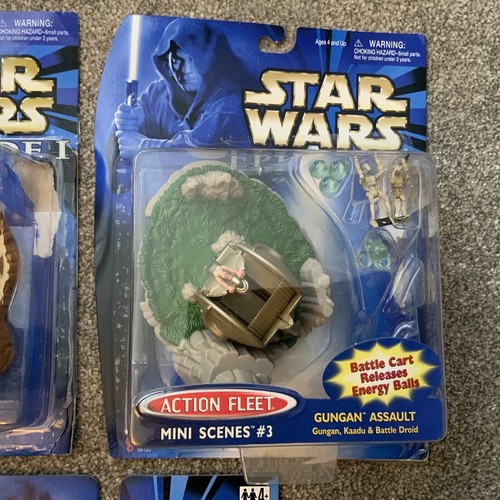 Galoob Star Wars Action Fleet Mini Scenes Playset Bundle Sealed Retro Vintage - Picture 3 of 4