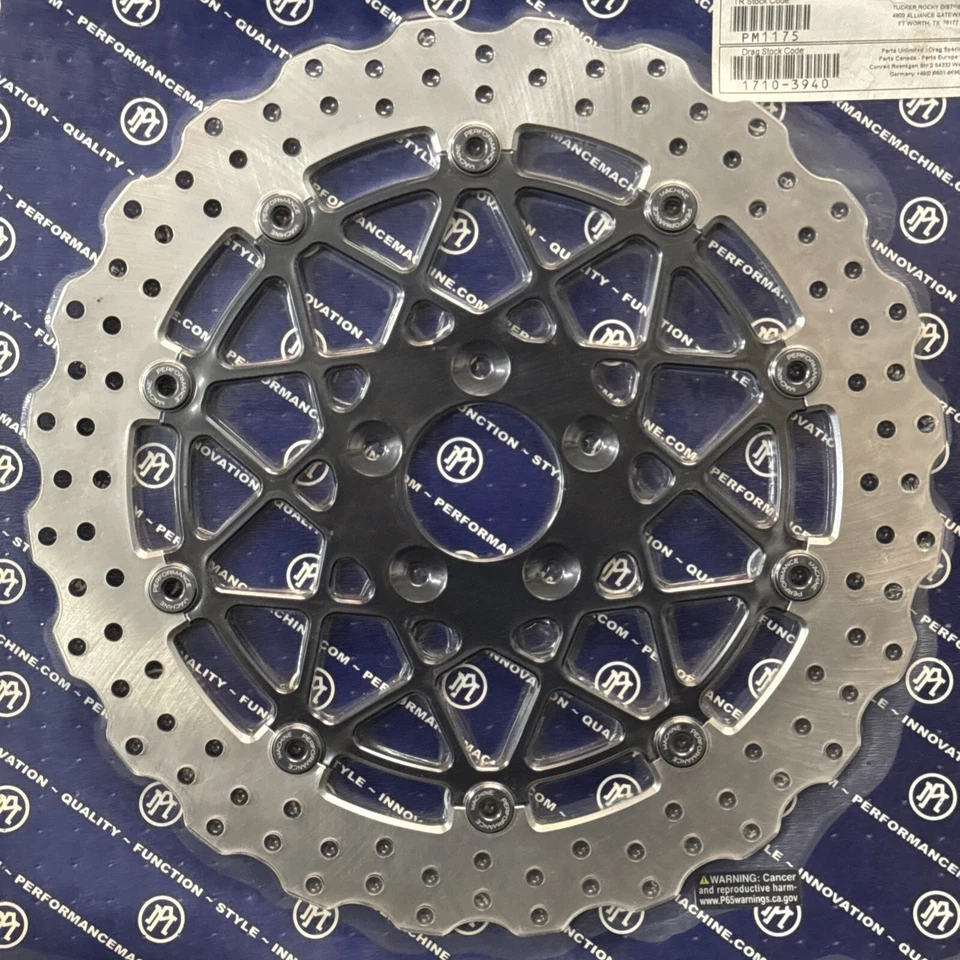 Performance Machine Speedstar Rotor - Front - 13" - Black Ops (#0133-3060S-B) - Image 2 of 4