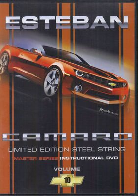 Esteban Camaro Limited Edition Steel String Master Series DVD, Volume 10 NEW