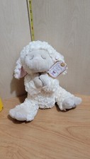 Ganz Serenity Lamb NWT Sheep Plush Cross Baby Crib Praying Comfort Blessing 13"