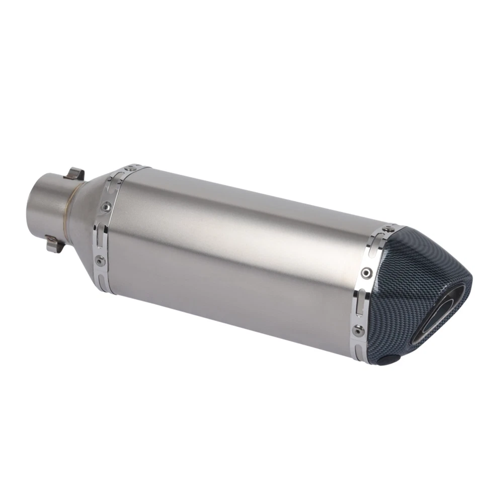 Universal Exhaust 51mm Muffler Silencer Tail Pipe DB Killer for Honda Suzuki Foto 2 de 4