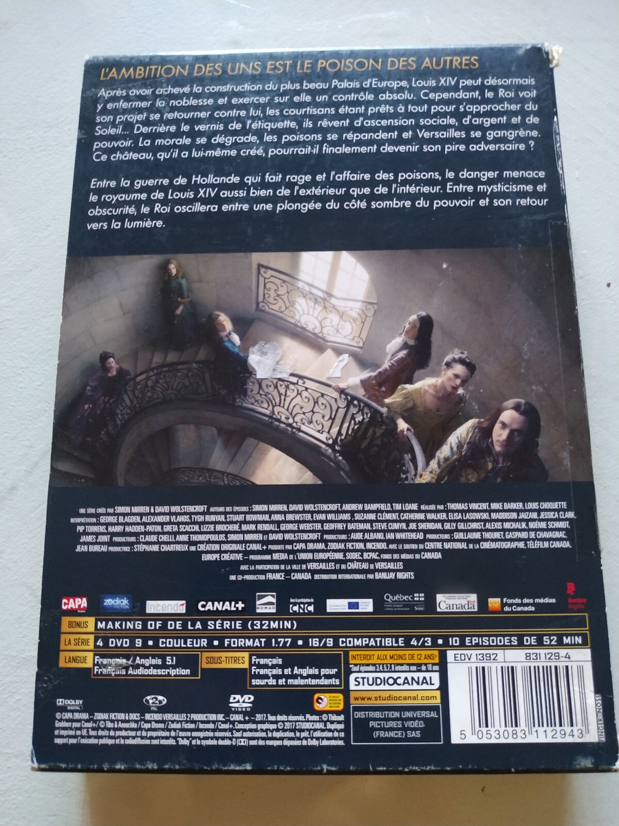 Versailles The Complete Second 2 Season - DVD English French