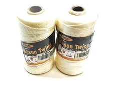 Keeson 1090 Foot White Twisted Nylon Mason Twine 3ZZL4 [Lot of 2] NOS