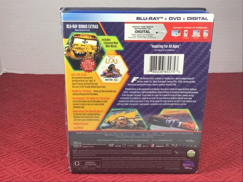 Disney Pixar's Cars 3 Blu-ray/DVD. Widescreen. New. Free Shipping - Picture 2 of 8