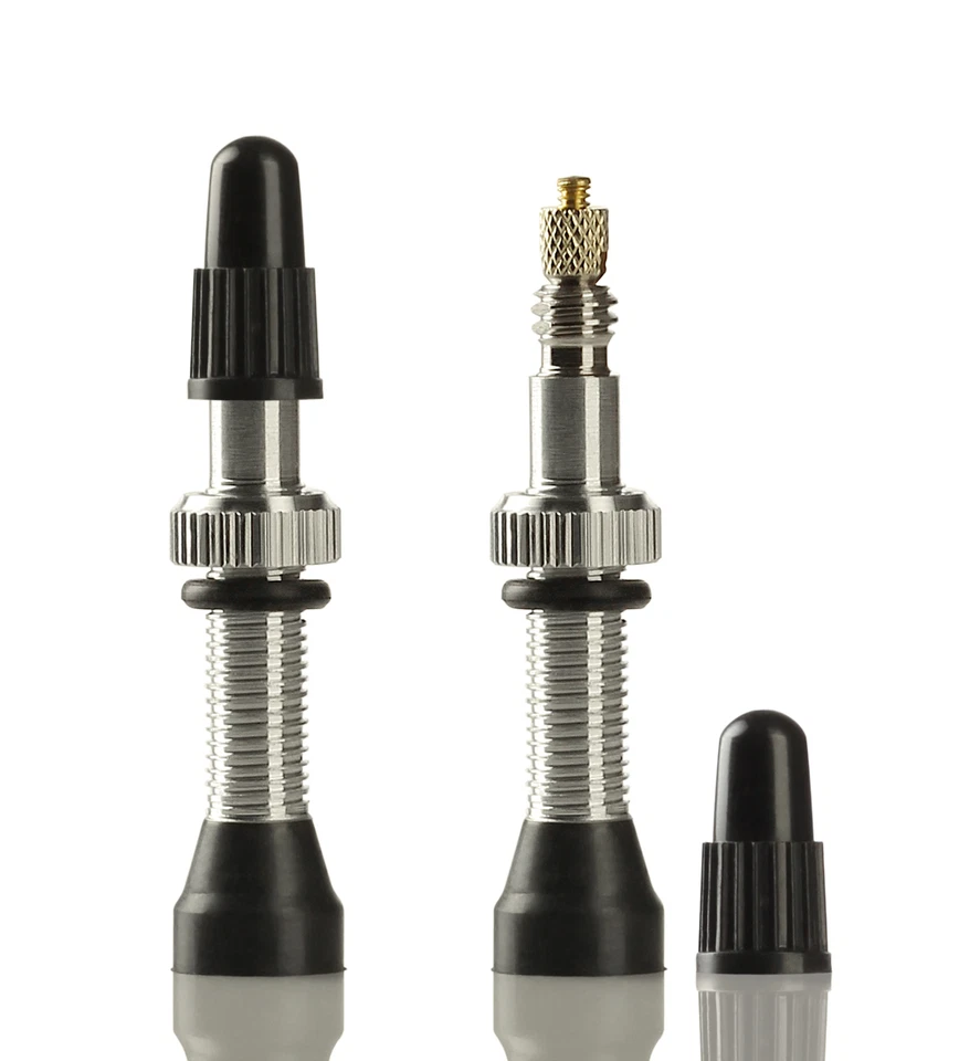 RocRide® Presta Valve Stems for Tubeless Rims and Wheels. Aluminum. - Image 3 of 4