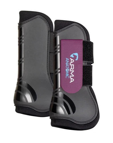 Shires ARMA Tendon Boot (Plum, Pony)