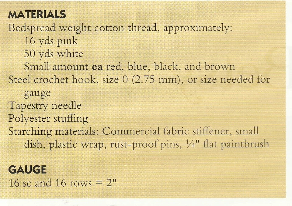 Doll in Sailor Dress - 4" tall - Size 10 crochet cotton - Crochet Pattern ONLY - Image 2 of 2