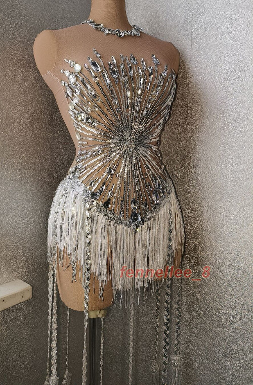 glitter bodysuit dress Serena pink sequin bodysuit