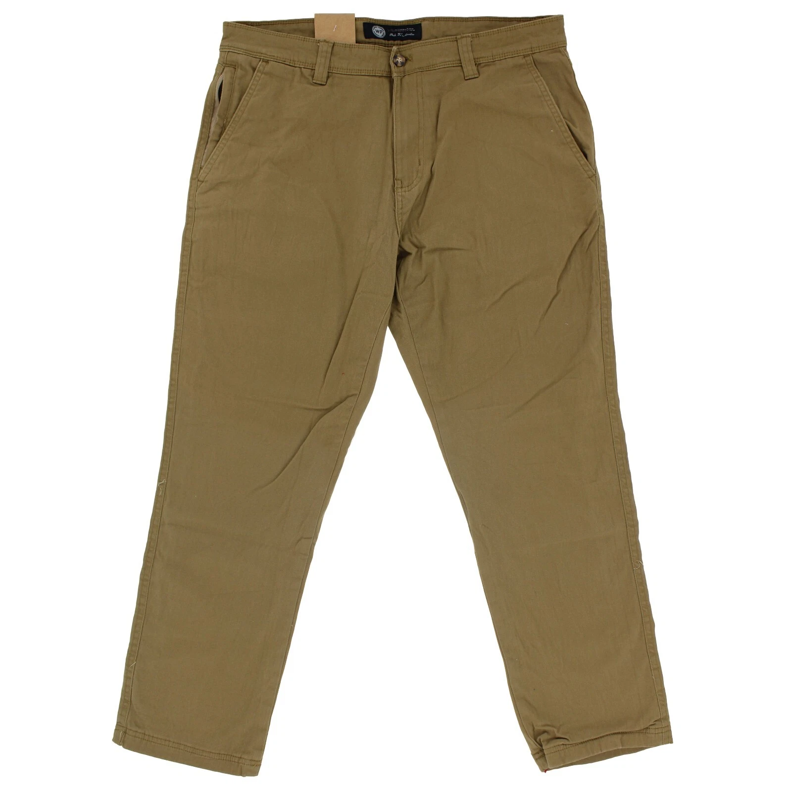 Weatherproof Men's Flannel Lined Pants, Straight Leg, Classic Fit