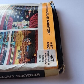 Veigues Tactical Gladiator Box ONLY Turbo Grafx 16 * Cardboard Outer Box 