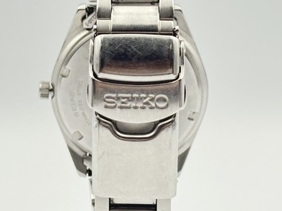 SEIKO 7N42-8260 SBCA003 Quartz Field Watch Cream Dial Arabic Date