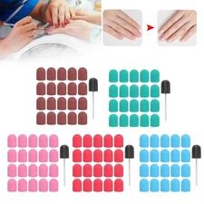 Nail Sanding Band Drill Bit Nail Art Polishing Sanding Cap Set Accessory