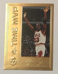 Michael Jordan 24k Gold Card Upper Deck | eBay