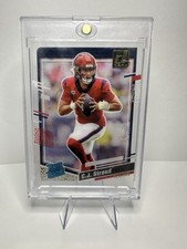 2023 Panini Clearly Donruss Cj Stroud Gold Rated Rookie #93 (Rc) Texans.