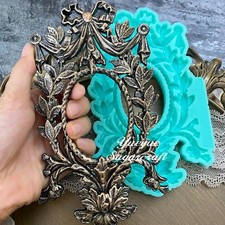 Frame Silicone Mold Fondant Cake Decorating Mold Chocolate  Gumpaste Mould