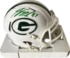 Green Bay Packers Jordy Nelson Signed 2024 Alt Mini Helmet Beckett Certified