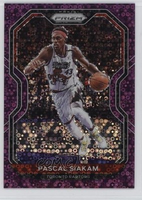 2020-21 Panini Prizm Fast Break Purple Prizm 46/75 Pascal Siakam #134 0qx8