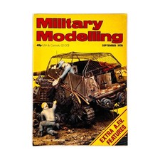 Model & All Military Mod Vol. 8, #9 "The British Centaur, Morris C8, Bu Mag VG