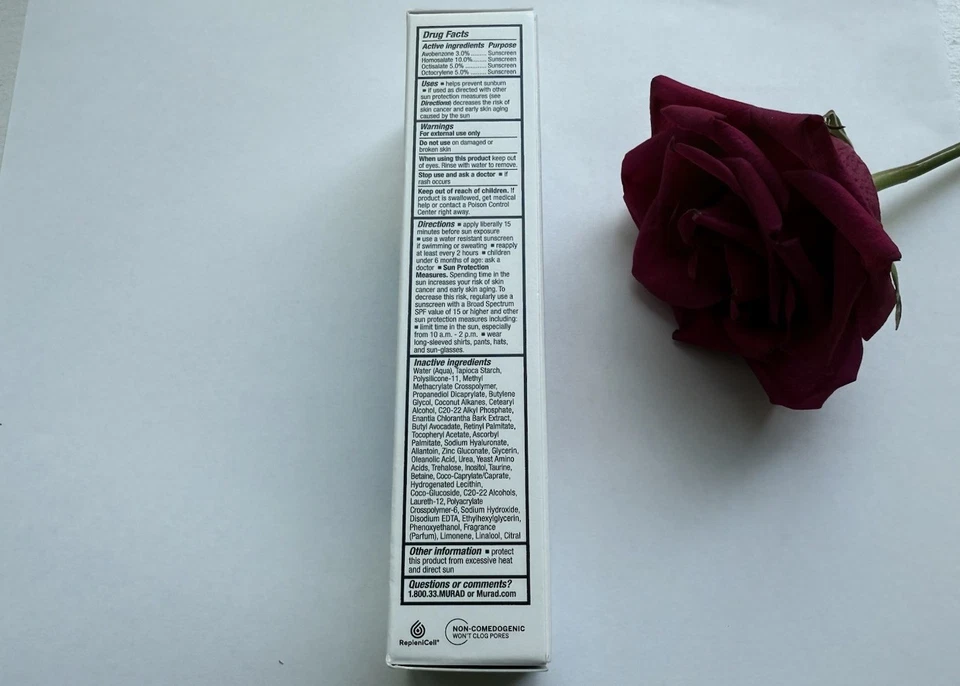 Murad Oil and Pore Control Mattifier SPF 45 | Acne Control Moisturizer EXP 03/26 - Image 3 of 4