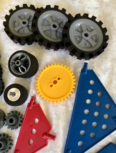 K'NEX gelbe Aufbewahrungs- & Tragetasche mit ca. 206 Teilen, Vintage 1997 - Bild 9 von 24