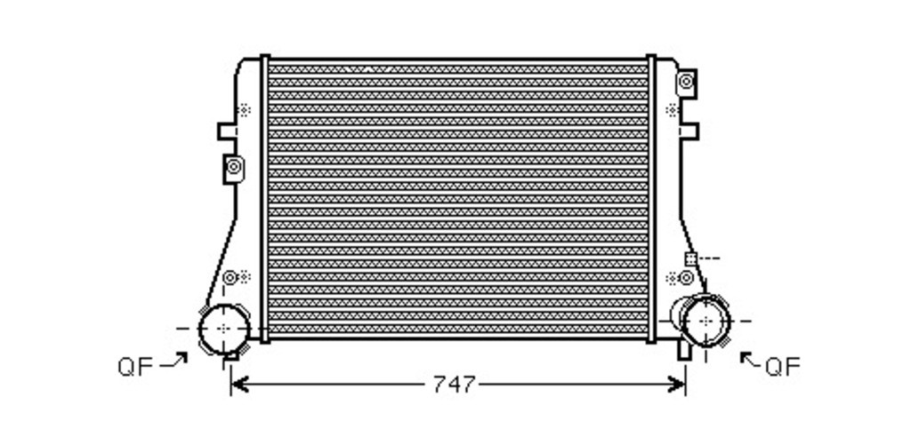 INTERCOOLER per AUDI, SEAT, SKODA e VOLKSWAGEN