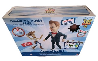 Benson and Woody 2-Pack Figures Disney Pixar Toy Story 4 NEW