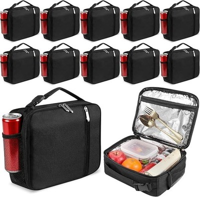 VZZNN 12 Pack Lunch Box Lunch Bags Insulated Reusable