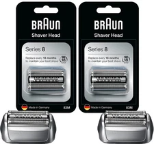 2 Pack Series 8 Shaver Head Replacement Cassette Foil Electric Razor 83M Part