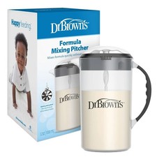 Dr. Brown's Baby Formula Mixing Pitcher 32oz BPA Free Locking Dishwasher Safe