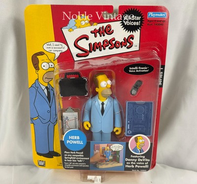 2002 The Simpsons - Herb Powell - Playmates Interactive - 5'' Tall - B2