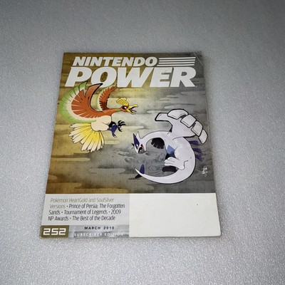 Nintendo Power #252  March 2010Pokemon Heart Gold Subscriber Edition Gc used 